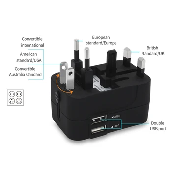 

Global Conversion Plug Multifunctional Travel Conversion Socket Conversion Plug Adapter global communication conversion socket