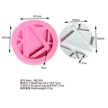 

Creative Mobile Phone Bracket Base Decoration Water Concrete Silicone