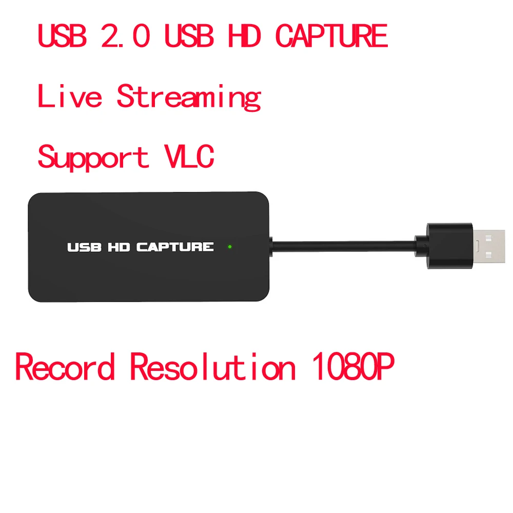 

Ezcap 311 USB Video Capture Card USB 2.0 HDMI Video Grabber Record adapter for OBS Game DVD Camcorder Live Streaming Broadcast