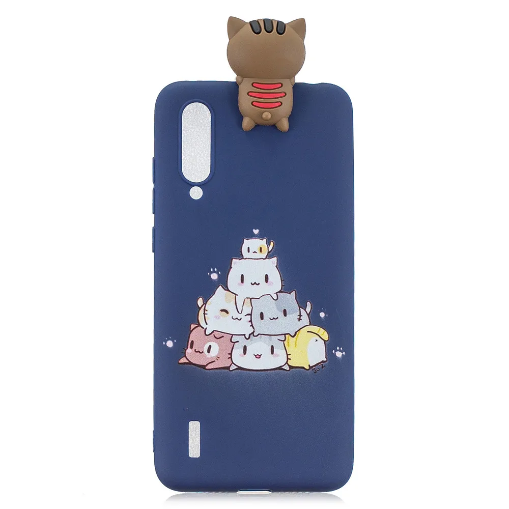 Силиконовый чехол для Xiaomi Mi CC9 CC9E xiaomi A3 Lite мягкие чехлы телефонов с 3D единорогом и