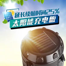 Наружные принадлежности Горячая ручной фонарь Cob Кемпинг лампа usb зарядка светодиодный Солнечный кемпинг пряжка