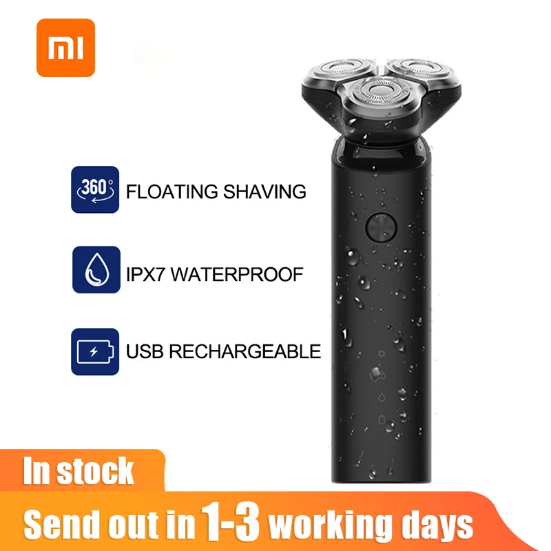 Xiaomi Mijia 3D электробритва бритва USB Аккумуляторная Мужская для бороды