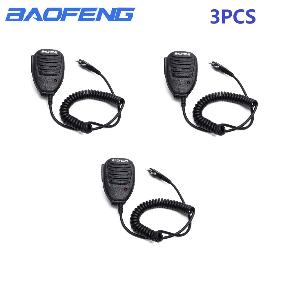 2 Way Radio Speaker Mic Microphone PTT For Baofeng UV-5R UV-82 88 Walkie Talkie Brand New And High Quality Microphone afbeelding