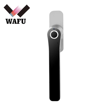 

WAFU Smart Fingerprint Lock Keyless Entry Rechargeable Cordless Security Lock Zinc Alloy Lever Door Lock Door Window Locks