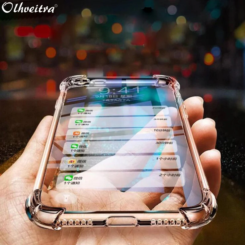 

Olhveitra Clear Soft Silicone Case For Meizu M8 M9 Note 16XS 16S 16 Plus X8 V8 Pro TPU Case For Google Pixel 4 3A 3 2 XL Cover