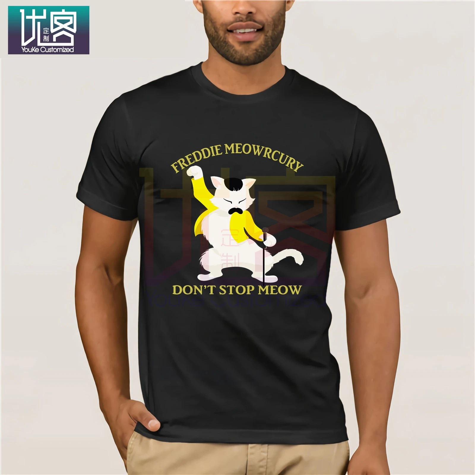 Freddie Mercury Don't Stop Me Now футболка 2019 Летняя мужская с коротким рукавом Забавные