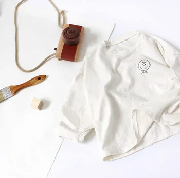 

2020 spring children's clothing cute wild T-shirt long sleeve