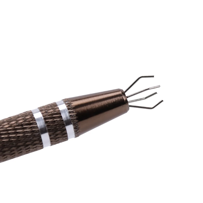 Abridor de Haste de Coluna Extrator de Chave de Metal Ferramenta de Agarramento de Chip Eletrônico de Teclado Mecânico - Imagem 2