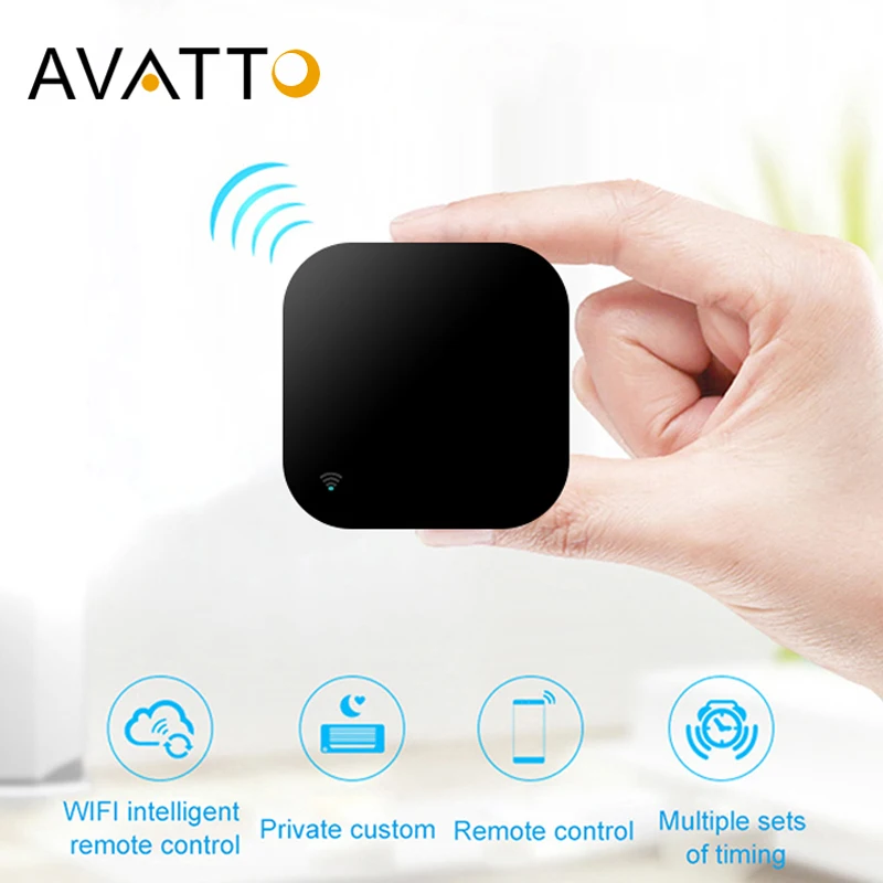 Online AVATTO S06 Mini de automatización de casa inteligente 2,4 GHz WIFI control remoto IR con Alexa Google Voz inteligente Universal controlador remoto