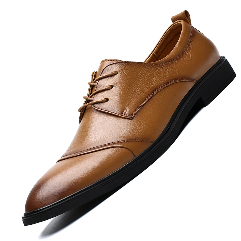 Мужские модельные туфли из натуральной кожи; итальянская дизайнерская мужская обувь из высококачественной кожи; мужские деловые туфли с перфорацией типа «броги»; обувь для вождения на мягкой подошве