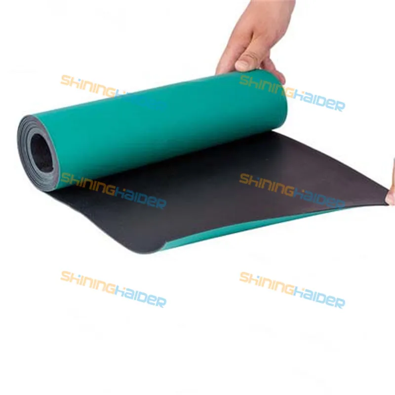 Anti-staticrubber mat Rubber sheet Anti-static rubber sheet Laboratory table mat Anti-static work table