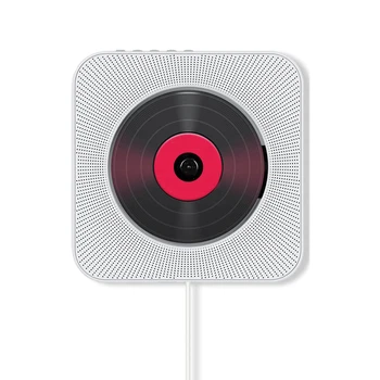 

Wall-Mounted Bluetooth CD Player Bluetooth Prenatal Education Speaker Sounds Cd English Learning Machine (EU Plug)