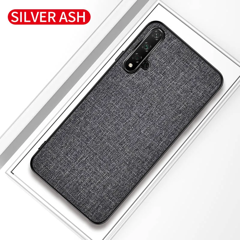 6 Тканевый текстурный чехол для huawei Y9 Prime Y7 P Smart Z P30 P20 Lite Pro Nova 5i 5 4 Honor 9X20 10i 8X 8C кожаный чехол - Цвет: 6