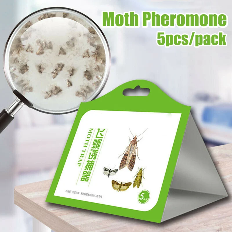 

5 Pack/Set Attractant Moth Trap Pantry Kitchen Anti Moth Traps PI669