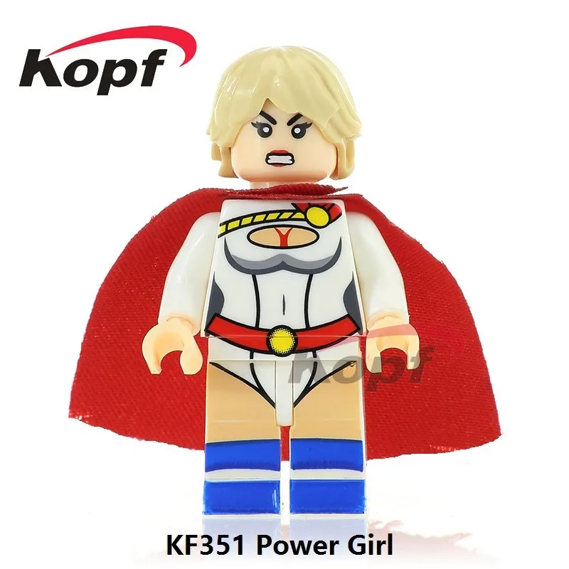 Одна распродажа, строительные блоки супергероев, Супермена, скалистых, фелиситти, смока, яда, кирпичи, Подарочные игрушки для детей KF976 - Цвет: KF351 Without Box