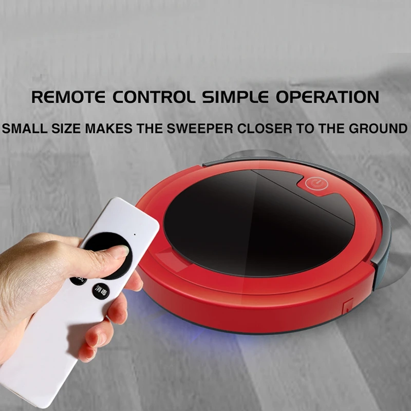 

ing Robot ligent Induction Household Vacuum Cleaner USB Charging with Remote Control