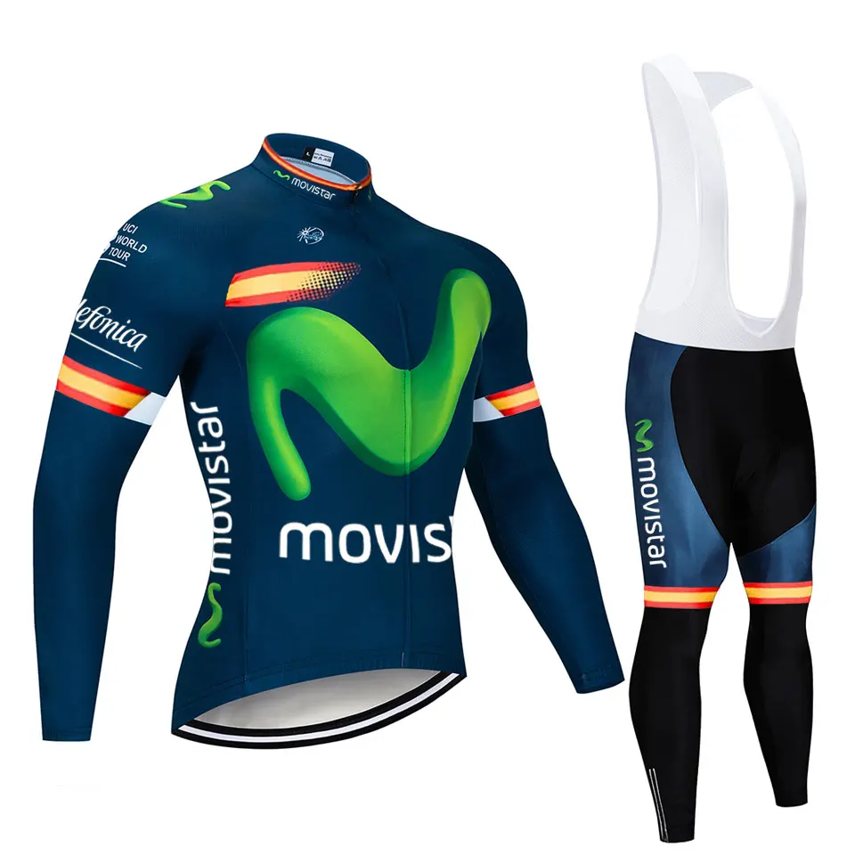 MOVISTAR, одежда на весну и осень, куртка для велоспорта на заказ, комплект одежды для велоспорта, костюм из Джерси, одежда для велоспорта, мужская форма, штаны