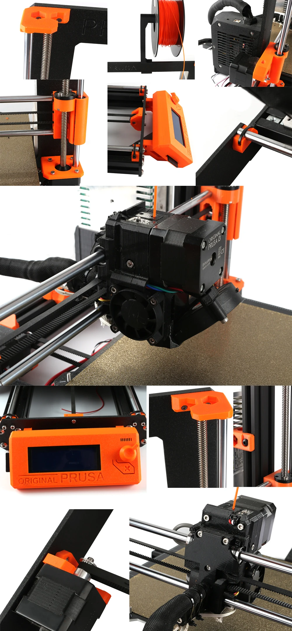 Peças e acessórios em 3D