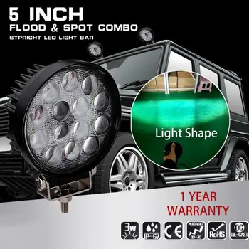 

42W LED IP67 Work Light Engineering Vehicle Inspection And Repair Light Truck Warning Light Ground Light Tail Light Dropshipping