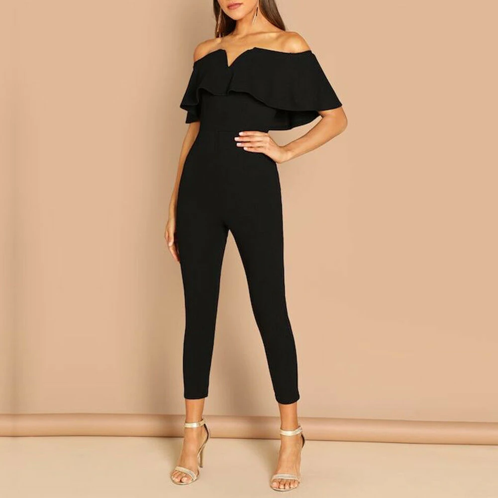 over the shoulder jumpsuit