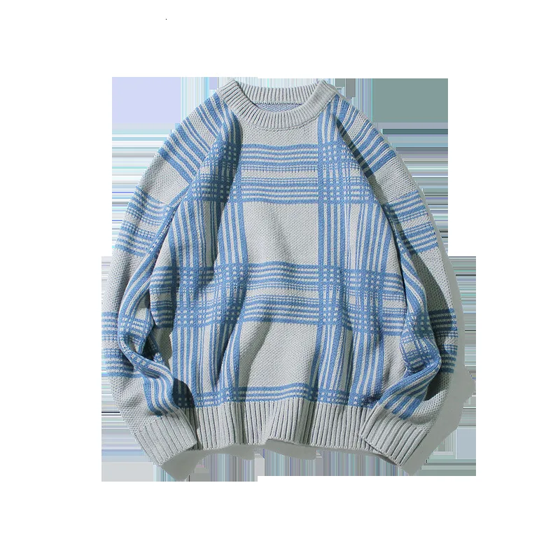 UYUK Autumn New Korean Version Of Loose Casual Trend Fashion Comfortable Irregular Pattern Decoration Men's Sweater Clothes UYUK Autumn New Korean Version Of Loose Casual Trend Fashion Comfortable Irregular Pattern Decoration Men's Sweater Clothes