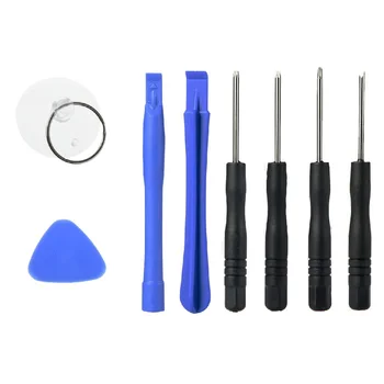 

Universal 8 In 1 Pry Opening Repair Tools Kit Screwdriver Disassemble Set For Samsung LG Huawei Sony Nokia Android Phones