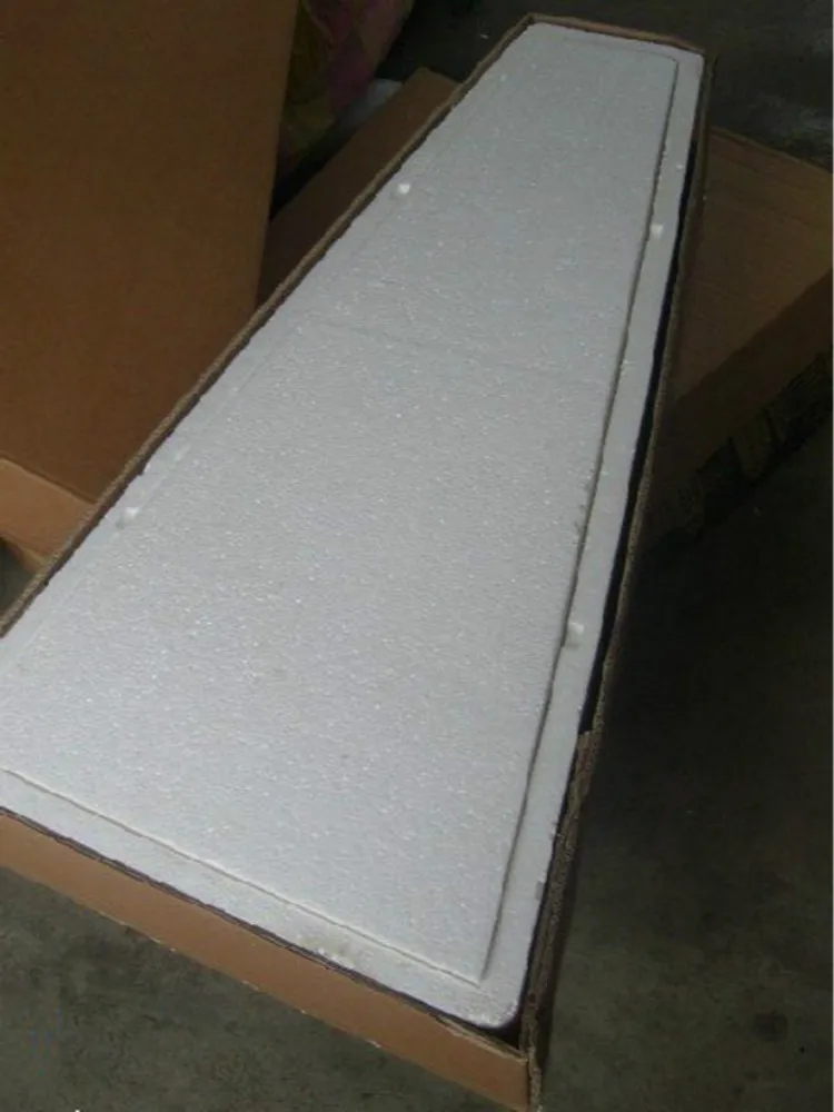 

GYHC-0030 White color molded foam container for electric Guitar , Free shipping