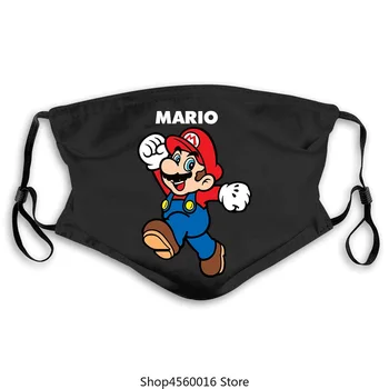 

Nouveau masque de marque pour hommes dessin animé Super Mario masque drôle Anime masques adulte Plus taille-en masques de vêteme