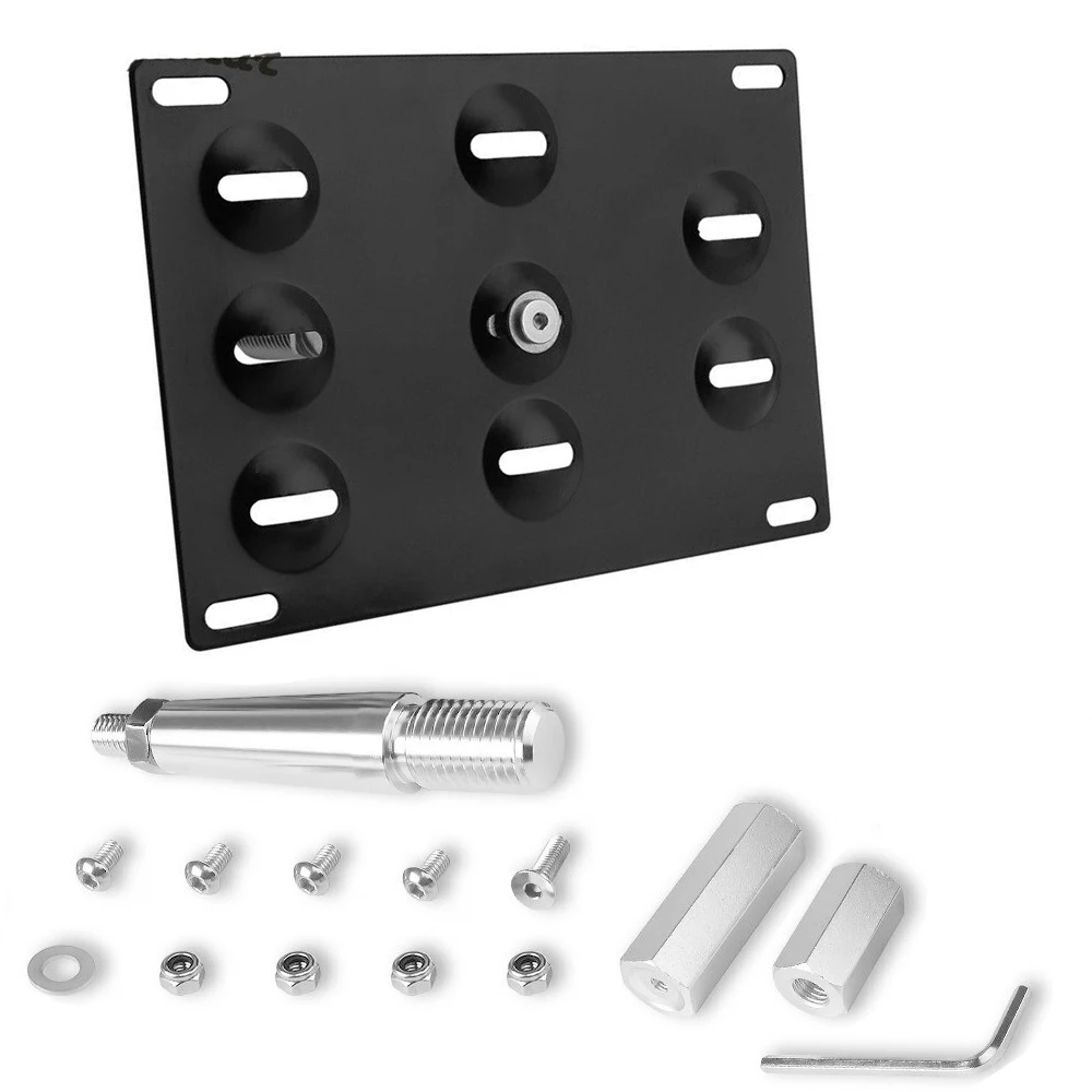 Bumper Hook License Plate Bracket For Mitsubishi Lancer EX Evo 10