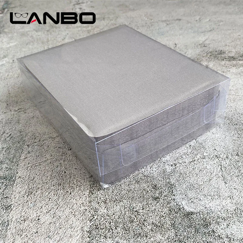 LANBO 100 pcs High quality Glasses Cleaner 15*17.5cm Microfiber Glasses Cleaning Cloth For Lens Phone Screen Cleaning Wipes 2
