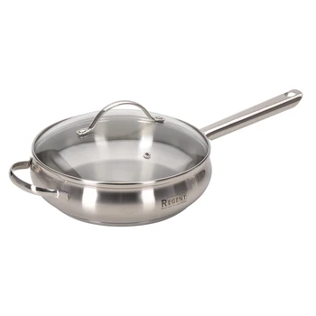 

93-D-5 Frying Pan 3L mats. полир. v/CR. 24х6, 5 cm Apple