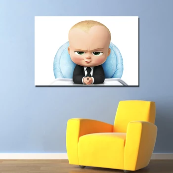 

The Boss Baby Movie Poster Canvas Painting Unframed Wall Art Pictures Print For Living Room Home Decor