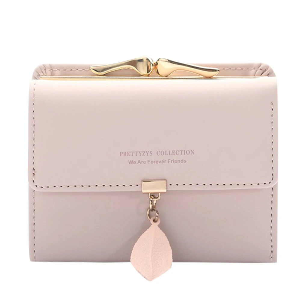 New Wallet Women Fashion Small Wallet Purse Female Magnetic Snap Money Bag Small Coin Pocket Credit Card Holder Bags 813
