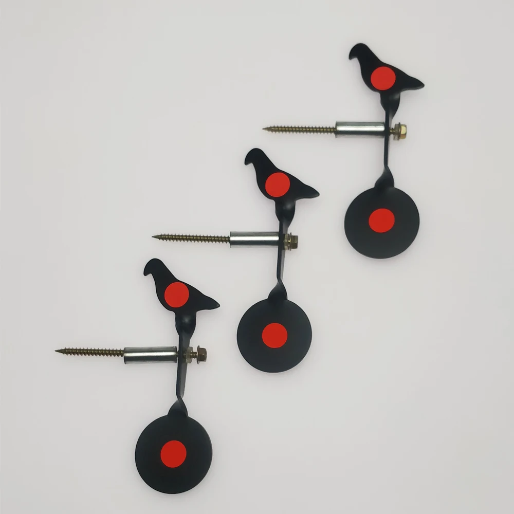 3 комплекта Spinner& Plinking стрельба дерево цели Воздушный пистолет и Рогатка цель