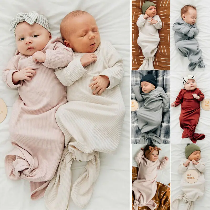 

2019 Baby Swaddle Wrap Knit Envelope Newborn Sleeping Bag Baby Warm Swaddling Blanket Infant Stroller Sleep Footmuff