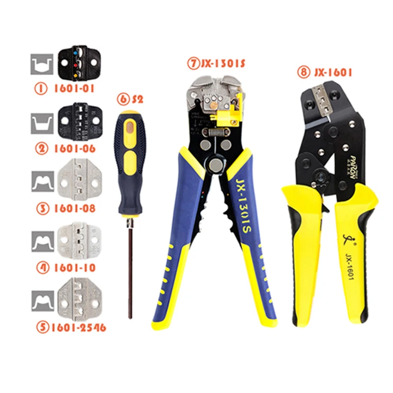 £10.19 5 In 1 Ratchet Terminal Crimping Pliers Multi Tool Wire Crimpers Engineering Ratchet