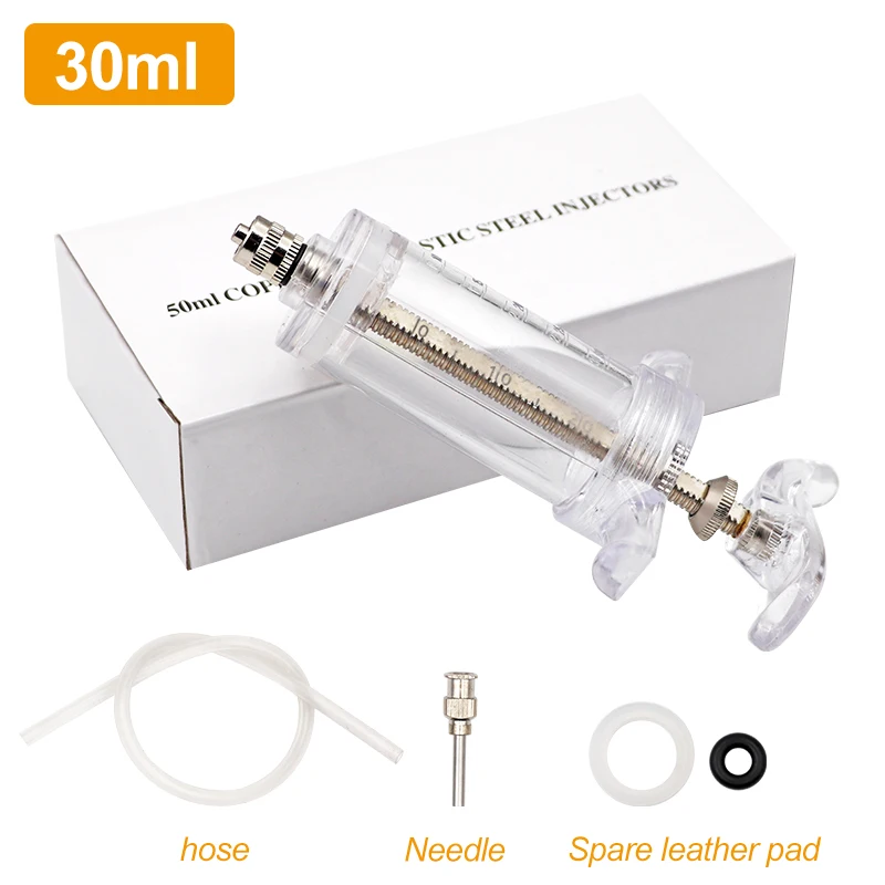 30mL and needle