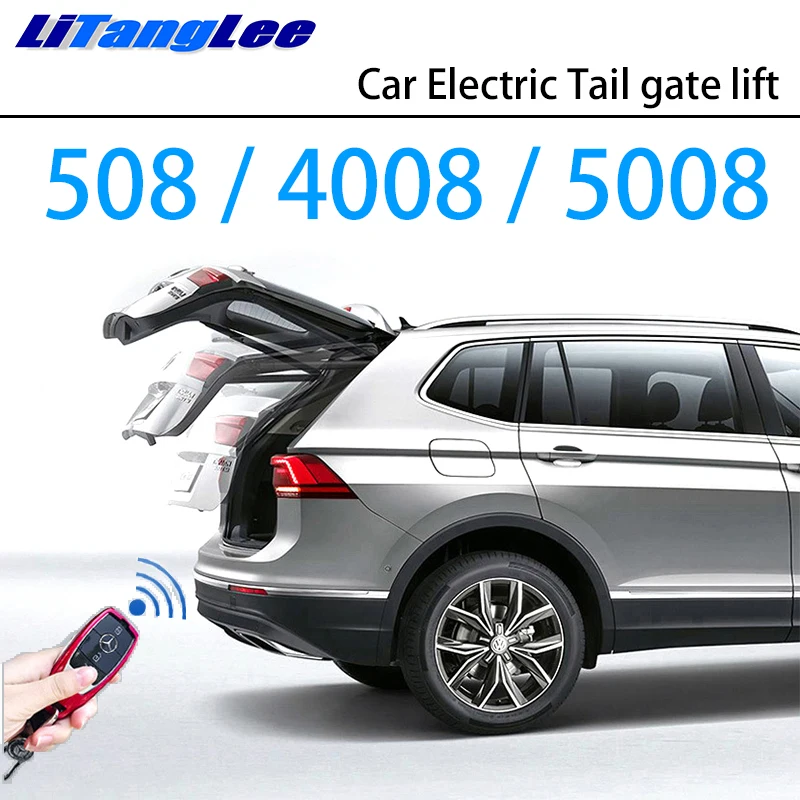 LiTangLee Car Electric Tail Gate Lift Trunk Rear Door Assist System For Peugeot 508 4008 5008 II Original key Remote Control | Автомобили