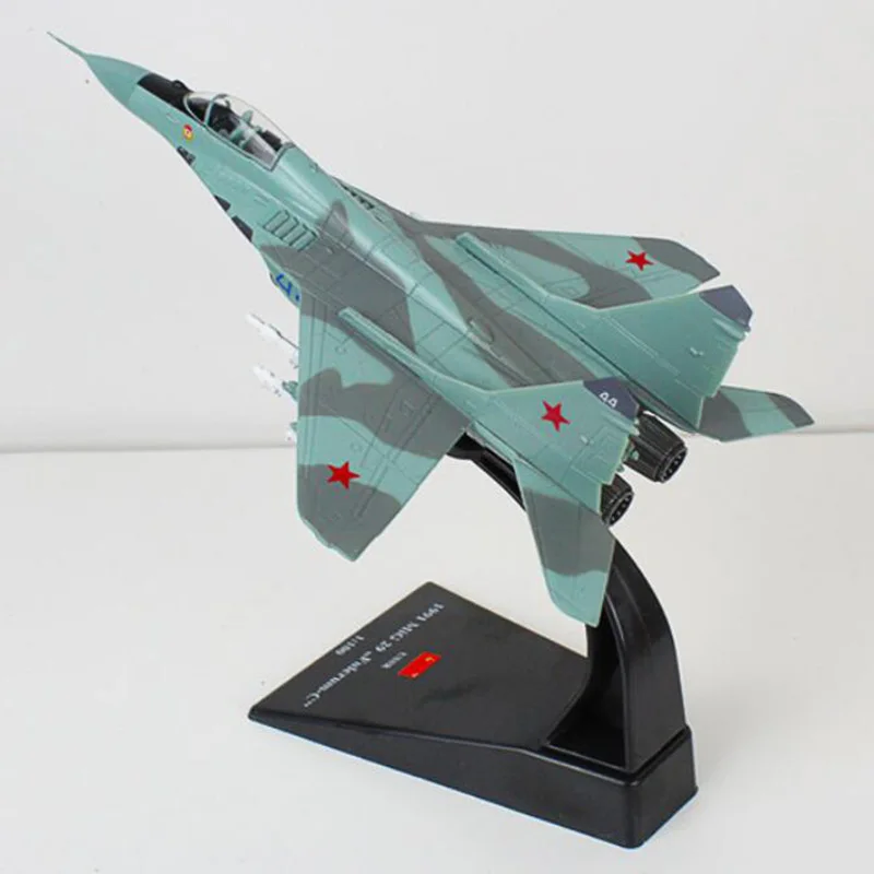 1/100 весы MIG29 РФ самолет советской армии ВВС металлический летательный аппарат модели взрослые детские игрушки для показа