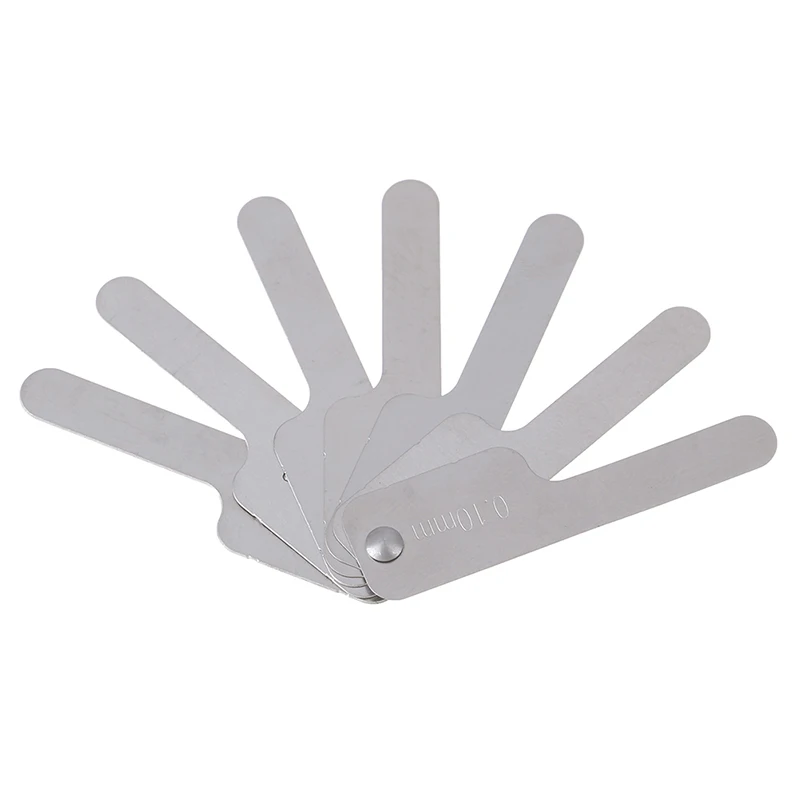 Sliver Orthodontic Ruler Stainless Steel Dental Orthodontic Interproximal Enamel Reduction IPR Gauge Ruler 0.1-0.5mm