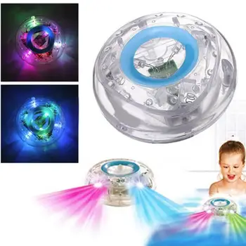 

Glow Pond Bath LED Lamp Floating Bulb Child Babys Light Light Babys Swimming Pool Toys Show for Underwater Disco