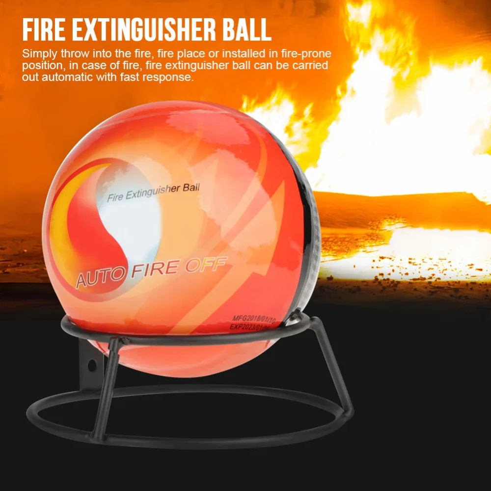 

11cm 15cm Dry Powder Extinguisher Balls Auto Fire Extinguishing Ball Easy Throw Stop Fire Loss Tool Kitchen Car Home Safety