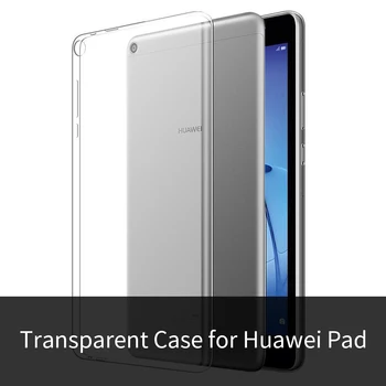 

Ultra Thin Transparent Case for Huawei mediapad T3 10/9.6 T5 M5 Silicone Transparent Case For Huawei T3 10/7 M3 M6 C5 M8 M2 case