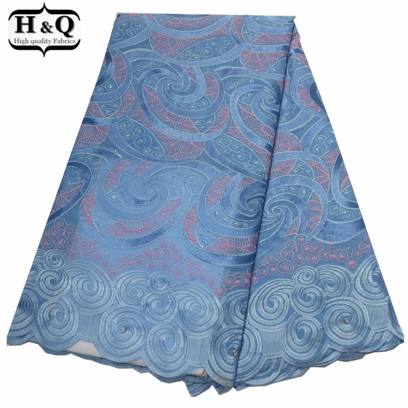 

2019 Latest African Dry Lace Fabric 100% Cotton Woman Swiss Voile Lace Embroidery Lace Dress Fashion Cotton Lace Dress Fabric