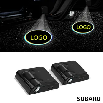 

2Pcs Car Door Welcome Light Car LED Logo Projector Laser For SUBARU Forester 2010 -2020 Outback legacy Impreza XV accessories