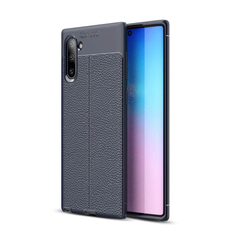 Для samsung Galaxy Note 10 10 Pro Ударопрочный силиконовый чехол из ТПУ мягкий простой Модный чехол