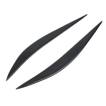 

Part Headlight Eye Lid Cover Accessories Vehicle Carbon Fiber Black For BMW F80 M3 F82 F83 M4 14-18 Front