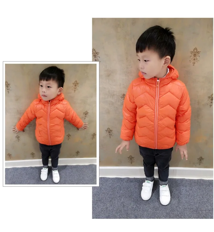 New Boys Girls Jacket Parkas Winter Jacket For Girls Boys Coat Kids Warm Hooded Outerwear Children Clothes