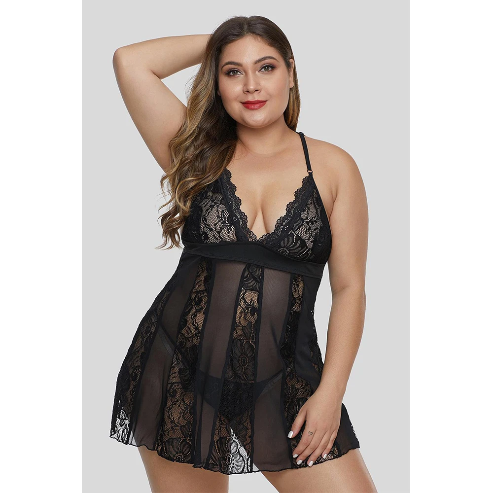 XL-5XL, атласное, голубое, в горошек, Сетчатое, пуш-ап бюстье, нижнее белье, корсет, сексуальное нижнее белье для женщин, ночное белье размера плюс, сорочка, ночное белье