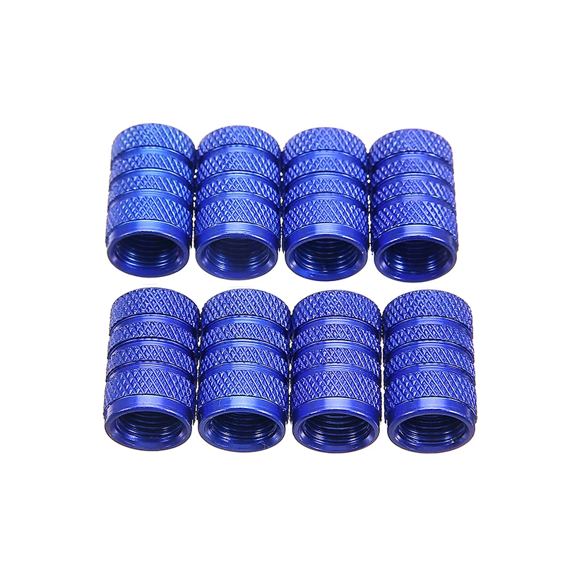 

8pcs Aluminum Car Wheel Air Valve Caps Auto Motorcycle Airtight Tyre Tire Valve Cap Cover Tire Replacement Part